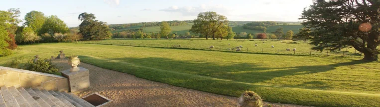 Described as one of the best views in Hertfordshire, looking over the Gade Valley